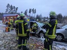 Drei Verletzte bei Frontalzusammensto&szlig;